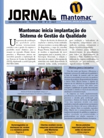 Jornal da Mantomac n°12 - Fevereiro/2008